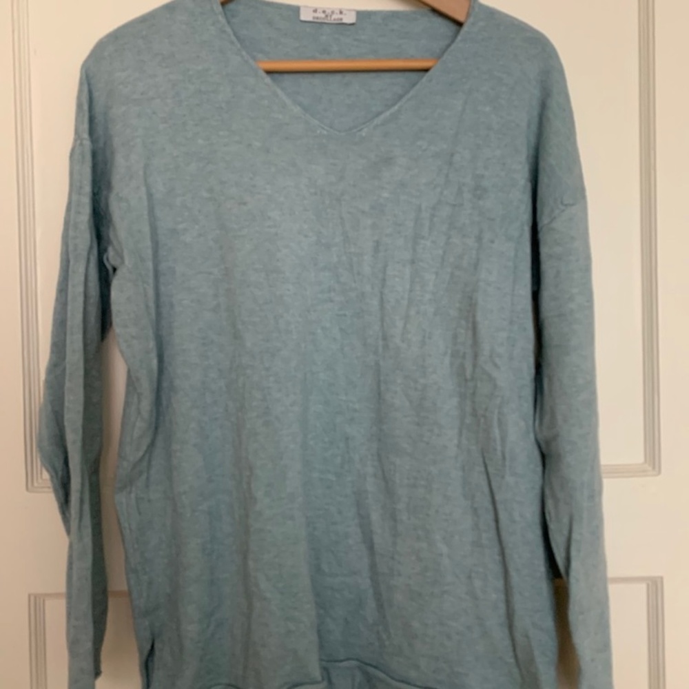 Mint green Irish sweater